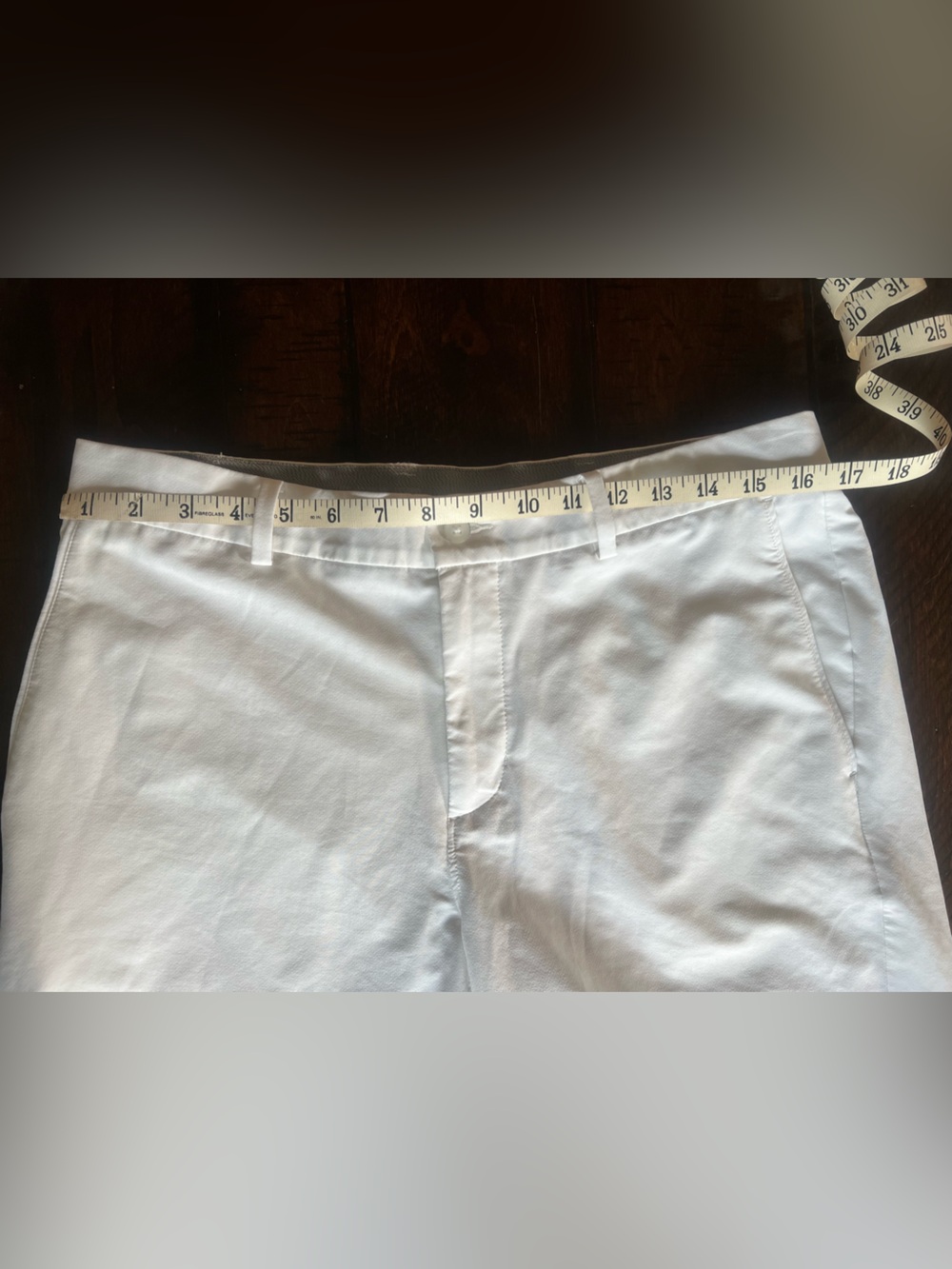 Nike Golf Dri-FIT White Performance Golf Shorts Men’s Size 34 - Picture 7 of 8